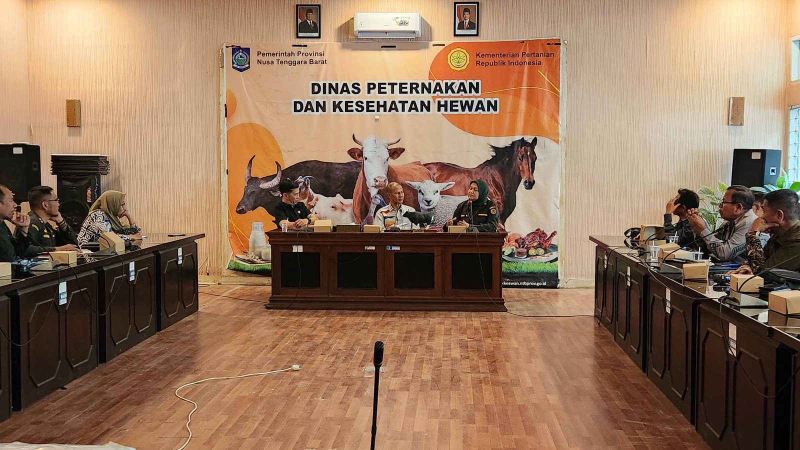 Bahas Tata Niaga dan Evaluasi Pengawasan Ternak, Karantina NTB Penuhi Undangan Komisi II DPRD Sumbawa