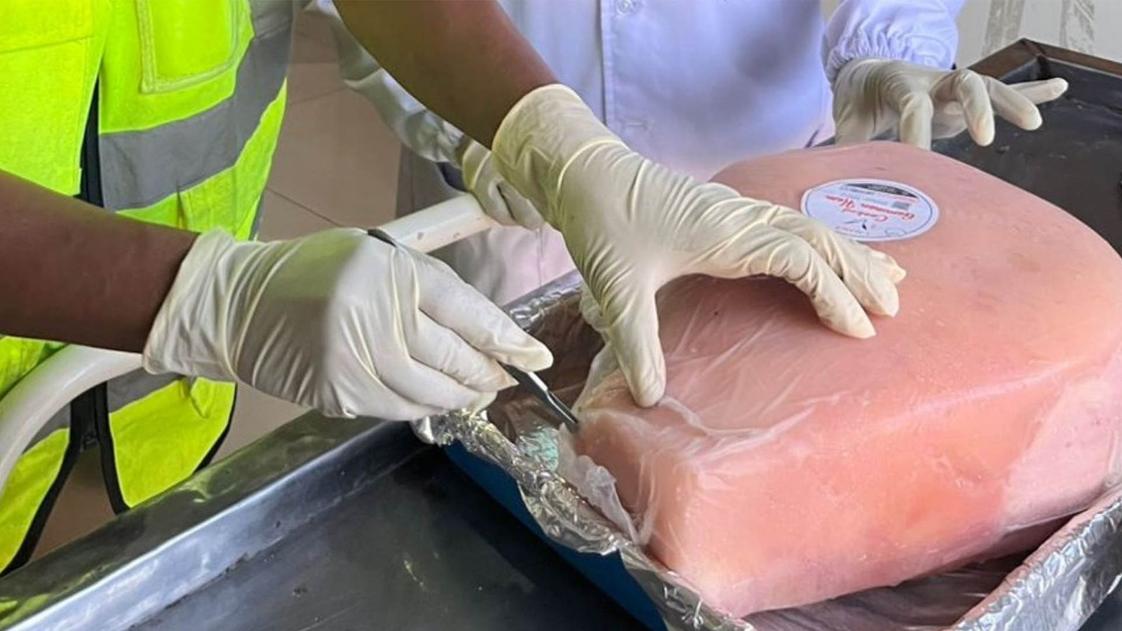 Wujudkan Pertahanan Negara Nirmiliter dan Keamanan Pangan, Karantina Satpel Lembar Tolak 203 Kg Daging Babi Ilegal Asal Bali